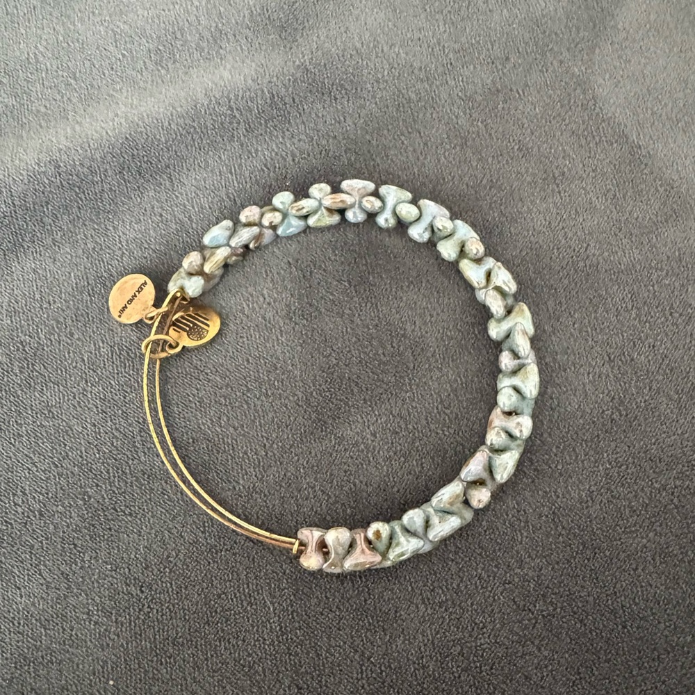 Alex and Ani Green Bracelet